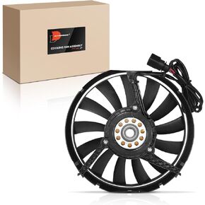 مجموعة مروحة مكثف A-Premium A/C متوافقة مع موديلات مختارة من Audi - A6 Quattro 2000-2004، Allroad Quattro 2001-2005، S4 2001-2002، S6 2002-2003 - استبدال # 4B3959457، 8D0959457A in Kuwait