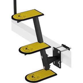 خطوات مقطورة القارب، تصميم عالي التحمل من 4 خطوات مع درابزين ووسادة مضادة للانزلاق، تناسب الألسنة بعرض 2 بوصة - 4 بوصة وارتفاع 3 بوصة - 5 بوصة، خطوات قارب بسعة 500 رطل للمقطورة in Kuwait