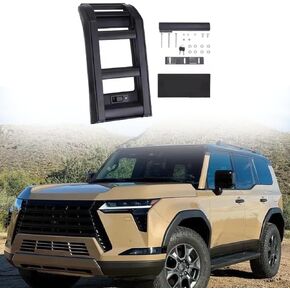 Foldable Side Ladder Stairs Aluminum Alloy Side Fold Ladder Back Door Tail Fits for Lexus GX GX550 J250 2024 2025 2026 in Saudi Arabia