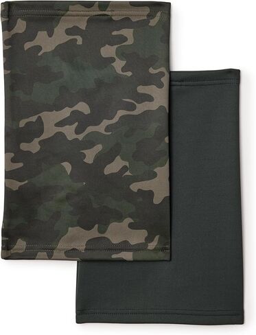 Amazon Essentials Men's Microfleece Neck Warmer Gaiter, Pack of 2 in Kuwait