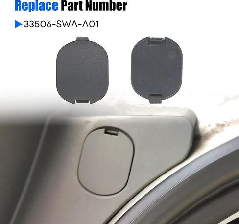 2 PCS Tail Light Lamp Bezel Caps Covers Rear Left Right Compatible with Honda CR-V CRV 2.4L 2007 2008 2009 2010 2011 Replace # 33506-SWA-A01 33506SWAA01 in Saudi Arabia