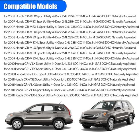 2 PCS Tail Light Lamp Bezel Caps Covers Rear Left Right Compatible with Honda CR-V CRV 2.4L 2007 2008 2009 2010 2011 Replace # 33506-SWA-A01 33506SWAA01 in Saudi Arabia