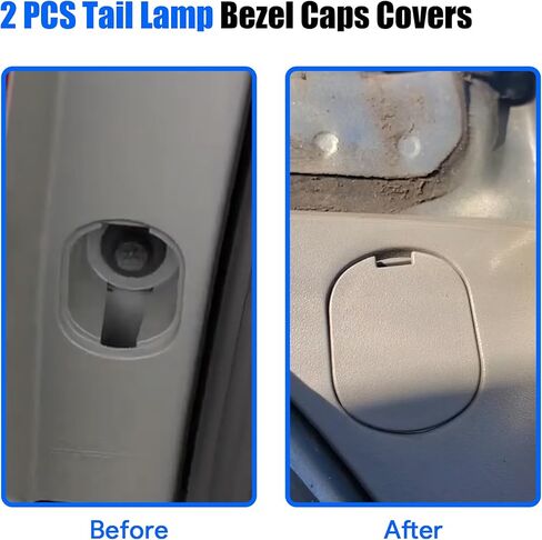 2 PCS Tail Light Lamp Bezel Caps Covers Rear Left Right Compatible with Honda CR-V CRV 2.4L 2007 2008 2009 2010 2011 Replace # 33506-SWA-A01 33506SWAA01 in Saudi Arabia