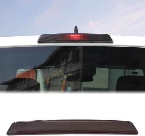 Car Third 3rd Brake Light Cover Trim Compatible with Nissan Frontier 2022-2025 Third Brake High-position Center Light 3rd Brake Tail Light Shell Cover High Mount Stop Lamp Protection ABS Accessories in Saudi Arabia
