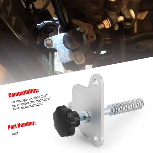 Manual Sway Bar Disconnect Kit, Compatible with Jeep Wrangler JK JKU Rubicon 2007-2018, Replacement for Electric Disconnector, Heavy-Duty Off-Road Sway Bars 1087 in Saudi Arabia