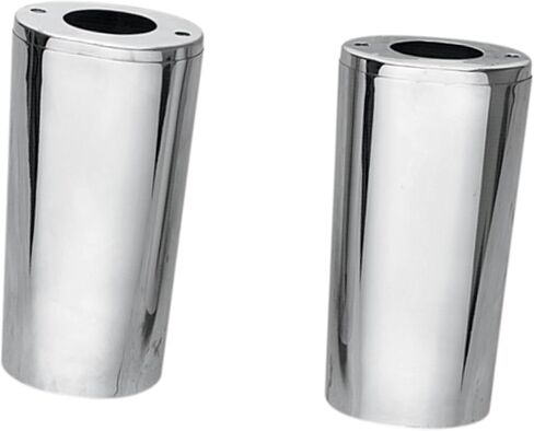 45963-97 ممتد + 2 بوصة بالإضافة إلى بوصتين 1980-2013 Touring Harley Upper Fork CHROME أغطية منزلقة Davidson Street Glide Road King VT 24-0138 86-2017 Softail Fat Boy Heritage Slim 1949-1984 FL 04110012 HD in Kuwait