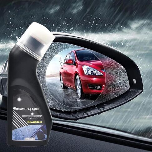 Glass Anti Fog Coating | Improve Visibility Easy Application,Car Glass Anti Fog Spray for Winter,for Drivers Homeowners Commuting Night Driving Rainy Season Adventure in Kuwait