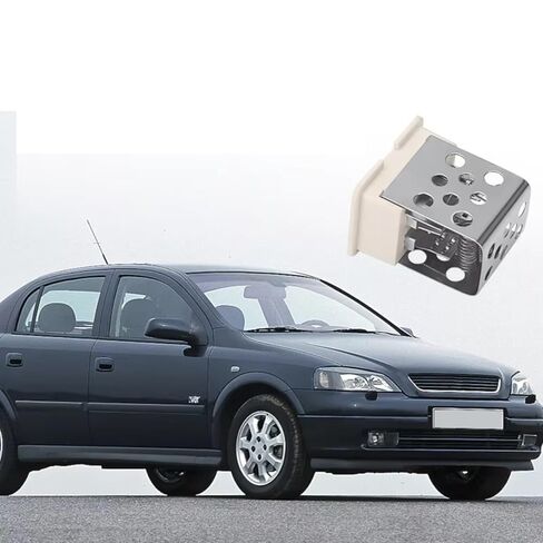متوافق مع أوبل لـ Astra G 1998 1999 2000 2001 2002 2003 2004 لـ Astra H 2004-2010 مقاوم التحكم في منفاخ مروحة سخان المحرك 90560362 مقاوم محرك المنفاخ in Kuwait