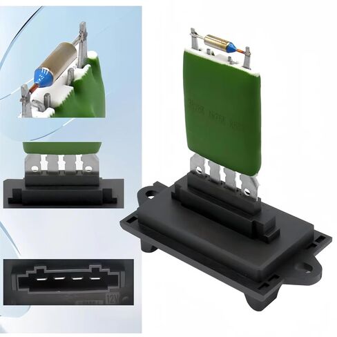 متوافق مع سيتروين ل C2 2003 2004 2005 2006 2007 2008 2009 ل C3 2002 محرك سخان منفاخ المقاوم مروحة محرك سخان منفاخ المقاوم in Kuwait