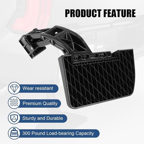 Retractable Rear Bed Step Compatible with 2014-2021 Toyota Tundra Folding Truck Tailgate Step Replace# PT392-34140 75316-01A in Saudi Arabia