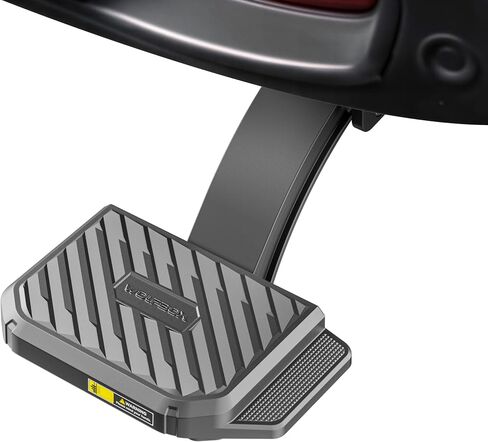 WOLFBOX Retractable Bed Step for 2021-2026 Ford F-150/Lightning EV, 330 LBS Heavy-Duty Truck Bed Step, Non-Slip Aluminum Tailgate Step Replace Easy Bolt-On in Saudi Arabia