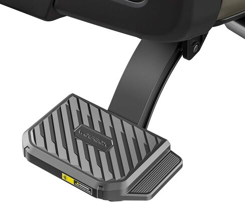 WOLFBOX Retractable Bed Step for 2021-2026 Ford F-150/Lightning EV, 330 LBS Heavy-Duty Truck Bed Step, Non-Slip Aluminum Tailgate Step Replace Easy Bolt-On in Saudi Arabia