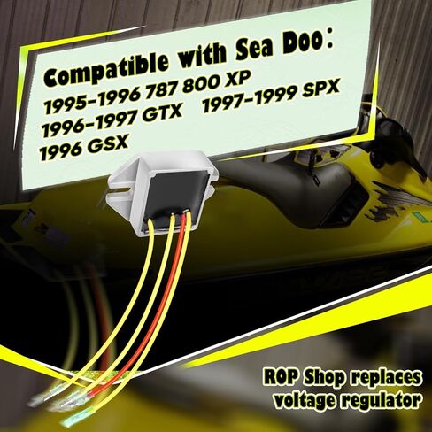 278-000-443 منظم الجهد، مقوم منظم الجهد المتوافق مع Sea Doo 1995-1996 787 800 XP 1996-1997 GTX 1997-1999 SPX 1996 GSX - 278-000-443 278000443 in Kuwait
