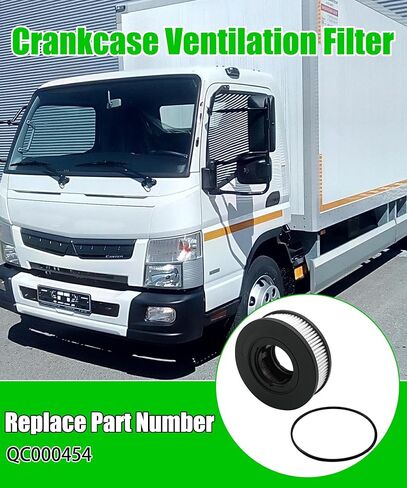 QC000454 Crankcase Ventilation Filter Fits For Mitsubishi Fuso FEA21 FEB21 FEC91 FECX1 FGB71 4P10 Replaces QC000454 in Saudi Arabia