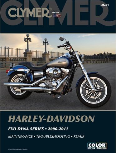 كتيبات كليمر M254؛ دليل H-D Dyna مصنوع بواسطة أدلة Clymer in Kuwait