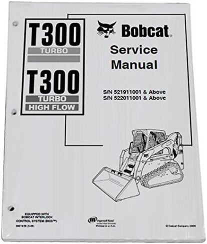 Bobcat T300 Workshop Repair Manual in Saudi Arabia