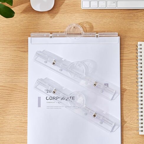 2Pack 7.9 Inch Large Magnetic Clips, Heavy Duty Transparent Binder Clips with Strong Magnet for Fridge, Whiteboard, Office, Kitchen, School, Home Organization and Memo Holding in Saudi Arabia