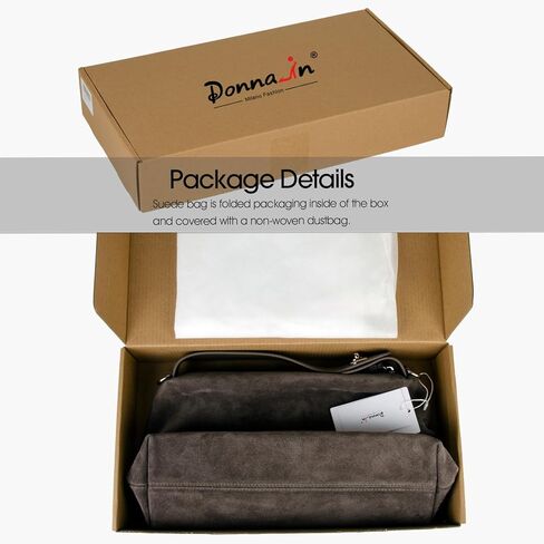 Premium Suede Leather Crossbody Bags for Women, Slouchy Suede Shoulder Bag with Adjustable Strap and Tote Handbag in Kuwait