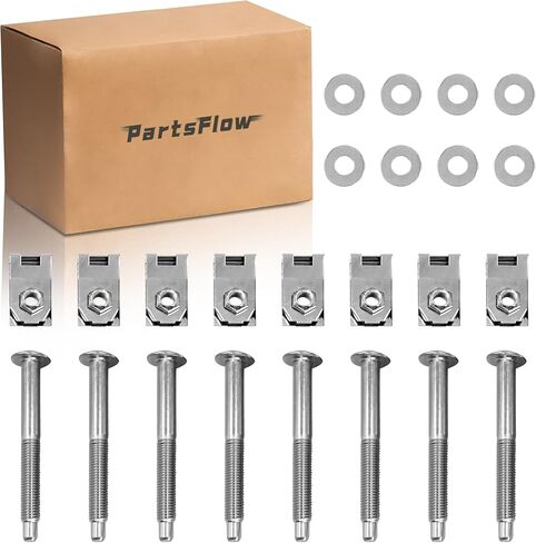 مجموعة أدوات تركيب سرير الشاحنة من PartsFlow 924-311 متوافقة مع 1999-2014 Ford F250 F350 F450 F550 Super Duty Truck استبدال # W706640S900، W706641S900، W708770S436 in Kuwait