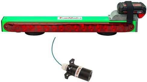 Wow! Towmate TM22MDW-7RV Runs Off Your Dewal t Max20V or Milwaukee M18 Battery, 22" Wireless Tow Light for Wrecker, Tow Truck, Towing, Moving, Transport. in Saudi Arabia