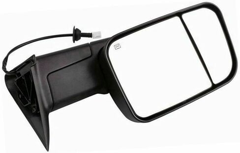 زوج من مرايا السحب، ضوء إشارة ساخن 2500 3500 أمامي يسار يمين لدودج لرام 1500 1998-2001 لرام 2500/3500 1998-2002، قطعتان من الإسكان الأسود 55076488AB 55076488AE، اختبار مناسب in Kuwait