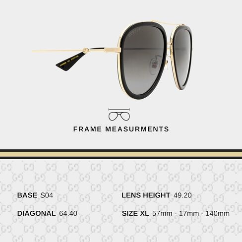 Gucci GG1370S Shield Logo Lenses Sunglasses + Bundle with eSHADES Luxury Eyewear Kit in Saudi Arabia