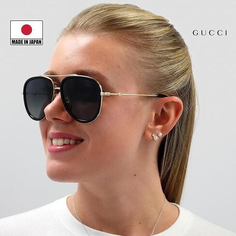 Gucci GG1370S Shield Logo Lenses Sunglasses + Bundle with eSHADES Luxury Eyewear Kit in Saudi Arabia