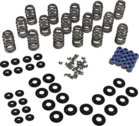 Comp Cams 26918CA-KIT .600 بوصة مجموعة زنبركات رفع خلية النحل مع مثبتات فولاذية لـ '03-'08 دودج 5.7L HEMI" in Kuwait