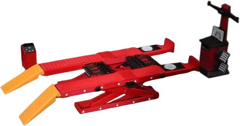 DYNWAVE 1/64 Alignment Machine Model Authentic Novelty Miniature Sculpture Repair Tool Model for Garage Workshop Kids Adults Children, Style B in Saudi Arabia