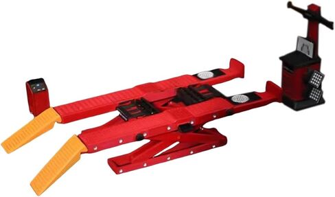 DYNWAVE 1/64 Alignment Machine Model Authentic Novelty Miniature Sculpture Repair Tool Model for Garage Workshop Kids Adults Children, Style B in Saudi Arabia