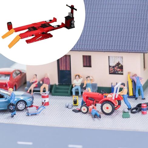 DYNWAVE 1/64 Alignment Machine Model Authentic Novelty Miniature Sculpture Repair Tool Model for Garage Workshop Kids Adults Children, Style B in Saudi Arabia