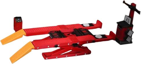 DYNWAVE 1/64 Alignment Machine Model Authentic Novelty Miniature Sculpture Repair Tool Model for Garage Workshop Kids Adults Children, Style B in Saudi Arabia