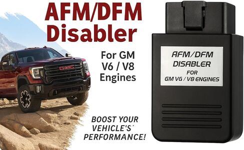 AFM/DFM Disabler RA003 - حل التوصيل والتشغيل V6/V8 لجنرال موتورز، تشيفي، جي إم سي، كاديلاك - يحافظ على طاقة V8 الكاملة، لا حاجة لإعادة البرمجة، يمنع وضع 4 سلندر تلقائيًا in Kuwait