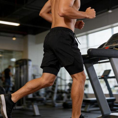 1 Pack Men's Casual Beach Shorts, Lightweight and Breathable Summer Layered Shorts, Suitable for Swimming and Surfing in Saudi Arabia
