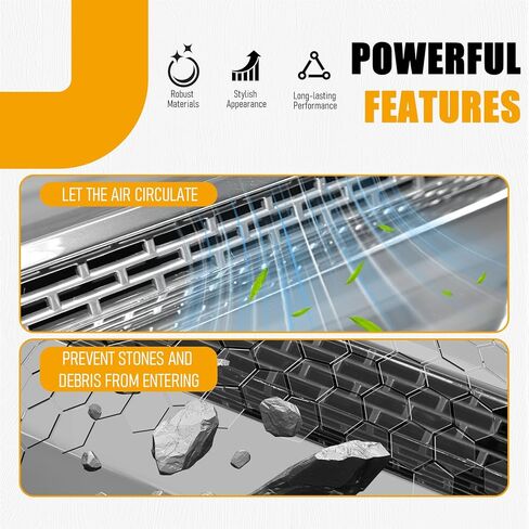 Chrome Front Upper Hood Bulge Molding Grille Trim Compatible with 2014-2021 Toyota Tundra, Replacement for TO1231102 761800C030 Hood Scoop Grill Molding Trim in Saudi Arabia