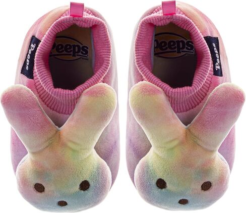 Josmo Peeps Girl شباشب أرنب عيد الفصح قطيفة أحذية منزلية دافئة شبشب للبنات جوارب غامضة مقاس طفل صغير/طفل صغير/طفل كبير in Kuwait