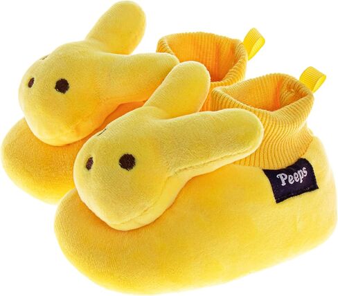 Josmo Peeps Girl شباشب أرنب عيد الفصح قطيفة أحذية منزلية دافئة شبشب للبنات جوارب غامضة مقاس طفل صغير/طفل صغير/طفل كبير in Kuwait