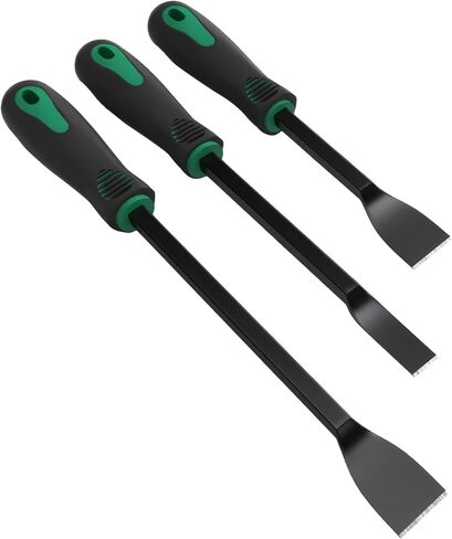 Hard Chrome Vanadium Steel Gasket Scraper Set, 3 Pcs with Tough Tip Scrapers 12.4 in 10.6 in 8.9 in, for Cleaning Carbon Deposits in Kuwait