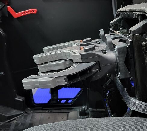 لوحة تثبيت ممتازة من الألومنيوم تحت المقعد لجهاز Can-Am Defender - متوافقة مع مقابض Kolpin Rhino (تباع بشكل منفصل) in Kuwait