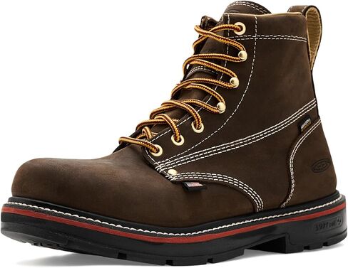 KEEN Utility mens Liberty 6" Waterproof 90° Heel Boots (Carbon Toe) in Saudi Arabia