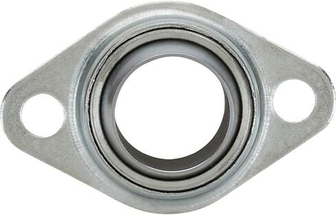 Speedway Motors Firewall Mount Steering Flange Sleeve with Support Bearing for 3/4 Inch Shaft Allows 30 Degree Misalignment Zinc Plated Universal Fit in Saudi Arabia