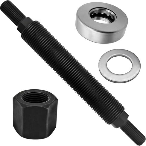 مجموعة تركيب الموازن التوافقي 66515 المتوافقة مع العمود المرفقي شيفروليه 350 SBC بي بي سي، تتضمن قضيب الخيط والجوز والغسالة ومحمل الدفع. in Kuwait