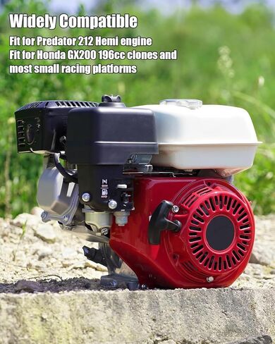 قضبان دفع المحرك 3/16 بوصة × 5.54 بوصة مناسبة لاستنساخ Predator 212 Hemi Honda GX200 196cc ومعظم محركات السباق الصغيرة، قطعتان in Kuwait