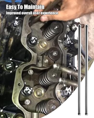 قضبان دفع المحرك 3/16 بوصة × 5.54 بوصة مناسبة لاستنساخ Predator 212 Hemi Honda GX200 196cc ومعظم محركات السباق الصغيرة، قطعتان in Kuwait