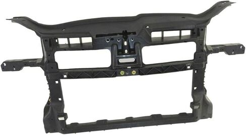 Radiator Mount Radiator Support Core Panel Plastic Assembly for VW for Jetta 2006-2010 Black Painted 1K0805588Q VW1225128, 3-7 Days Delivery in Saudi Arabia