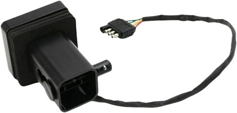 2 Inch Trailer Hitch Towing Receiver Cover with Smoked Lens 15 LED Brake Light in Saudi Arabia