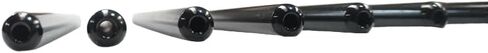 NINTE 16 قطعة مجموعة قضبان الدفع استبدال 10238852 MPR-614 لـ GM LS2 LS3 LS6 L99 LSX 4.8 5.3 5.7 V8 محرك 7.4 بوصة طويل 5/16 بوصة قطر 1998-2013 قضبان دفع سوداء in Kuwait