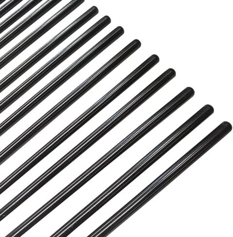 NINTE 16 قطعة مجموعة قضبان الدفع استبدال 10238852 MPR-614 لـ GM LS2 LS3 LS6 L99 LSX 4.8 5.3 5.7 V8 محرك 7.4 بوصة طويل 5/16 بوصة قطر 1998-2013 قضبان دفع سوداء in Kuwait