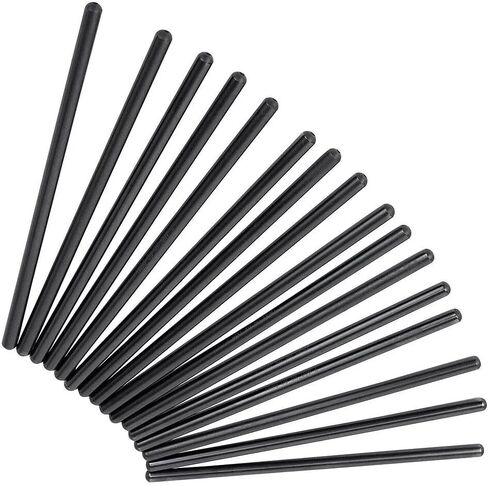 16Pcs 5/16" Hardened LS Pushrods 7.400" Chrome Push Rods Fit for GM Chevy Silverado Tahoe LS1 LS2 LS3 LS6 LS7 LS9 LSX Engines 4.8L 5.3L 6.0L in Saudi Arabia