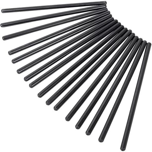16Pcs 5/16" Hardened LS Pushrods 7.400" Chrome Push Rods Fit for GM Chevy Silverado Tahoe LS1 LS2 LS3 LS6 LS7 LS9 LSX Engines 4.8L 5.3L 6.0L in Saudi Arabia